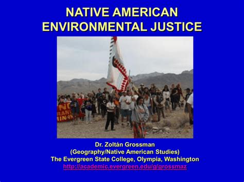 Native American Tribes Environmental Stewardship