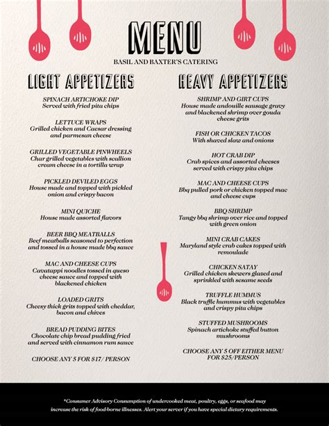 Native Foods Boulder Catering Menu Appetizers