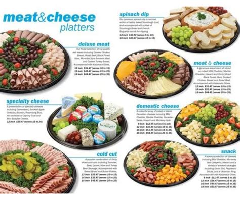 Native Foods Colorado Party Platters: Menu Highlights
