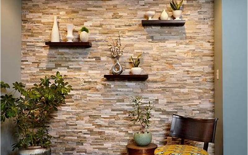 Natural Stone Accent Walls In Your Home Office Space