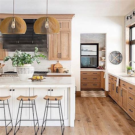 Natural Wood Kitchen Design Studio McGee in 2020 Latest kitchen designs, Wood kitchen