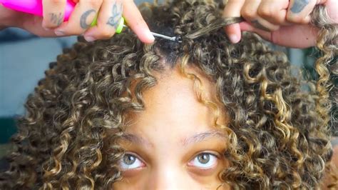 Natural Curly Crochet Hair