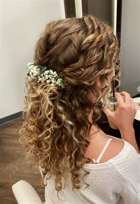 Unleash Your Charisma with These Ethereal Natural Curly Hair Wedding Styles