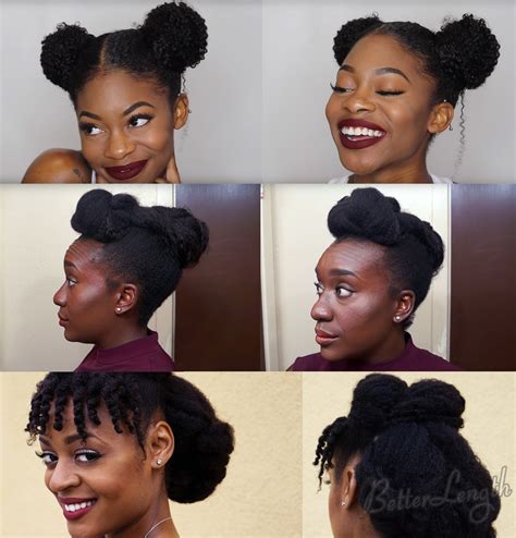 Natural Hair Styles Tutorial Updo