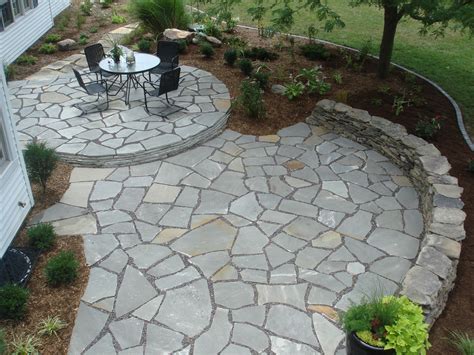 Best Natural Stone Patio Designs — Ideas Roni Young from "The Best