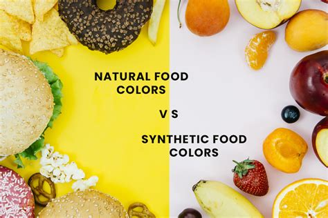 Natural vs. Synthetic Food Colouring