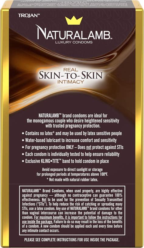 Experience Luxurious Comfort and Intimacy with Naturalamb's Skin-To-Skin Condoms: A Comprehensive Review