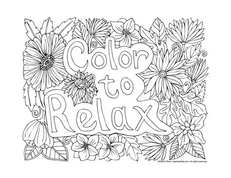 Free Calming Coloring Pages 3 / The early bird catches the worm!