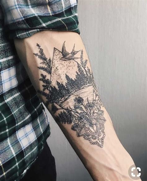 Nature Forearm Tattoos