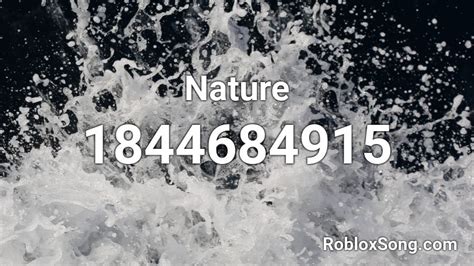 Nature Roblox ID