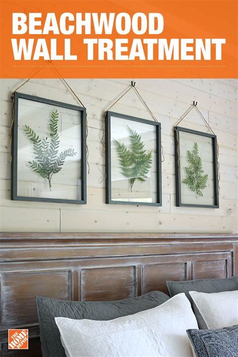 Nature-inspired Accent Wall