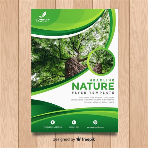 The Nature Flyer Template Flyer template, Nature logo design, Flyer