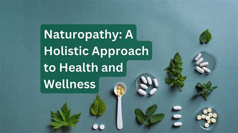 Naturopathy: A Holistic Approach to Wellness