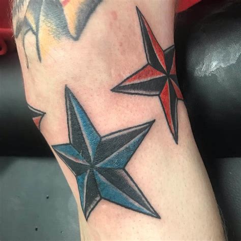 80 Nautical Star Tattoo Designs For Men Manly Ink Ideas