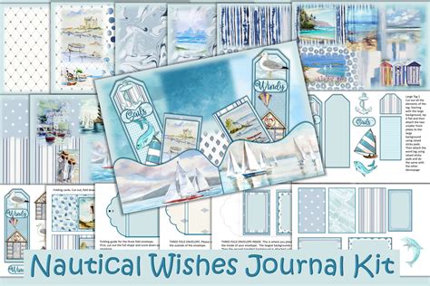Download Nautical Journal Kit with Free Ephemera Printable