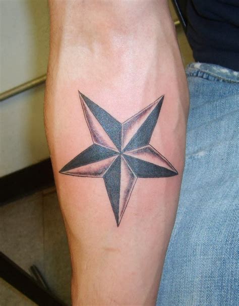 55 Amazing Nautical Star Tattoos With Meanings For Men And