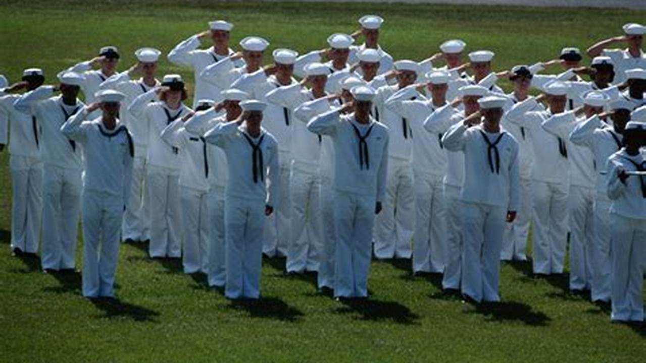Naval Boot Camp Graduation In Oct 2025