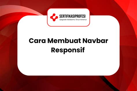 Navbar Collapse Responsif: Mudah Tanpa JavaScript
