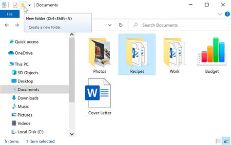 Navigate to the File or Folder