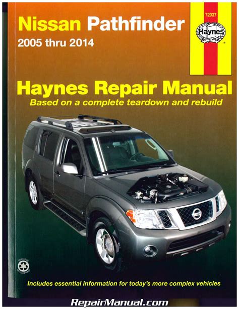 Navigate Repairs with Ease: 2005 Nissan Pathfinder LE Repair Manual