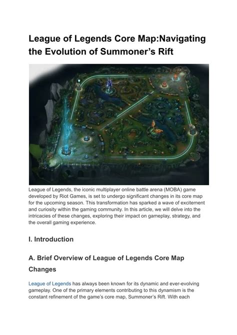Navigating League Information