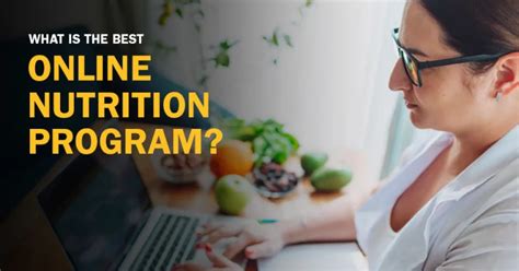 Navigating Online Nutrition Certification Programs