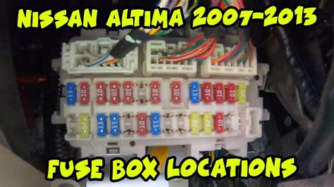Navigating Power Paths: Unveiling the 2012 Nissan Altima Fuse Box Map!