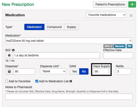 Navigating Prescriptions and Supply Options