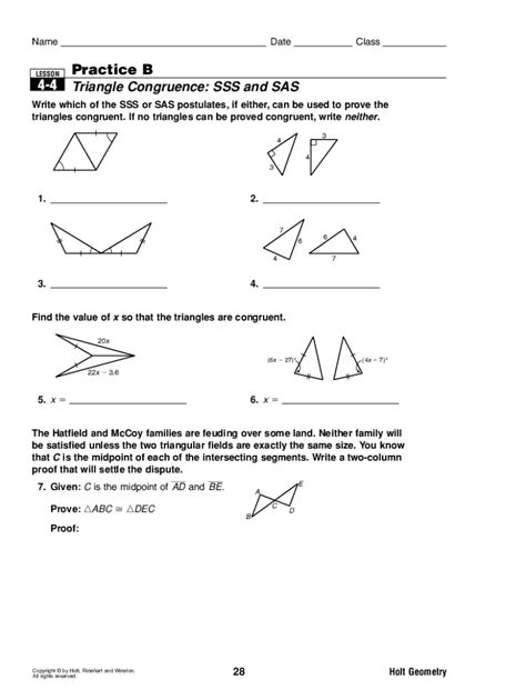 Navigating Your Unit 4 Congruent Triangles Homework 5 Answer Key