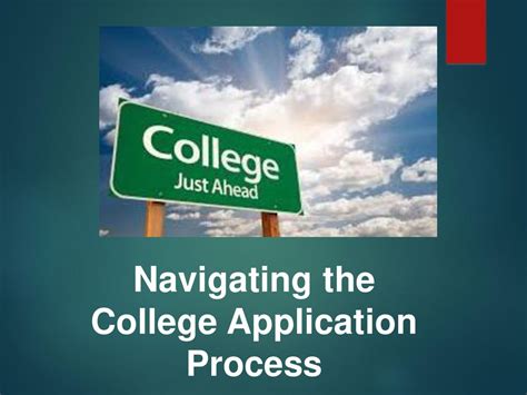 Navigating the Application Process