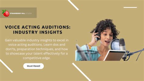 Navigating the Audition Process