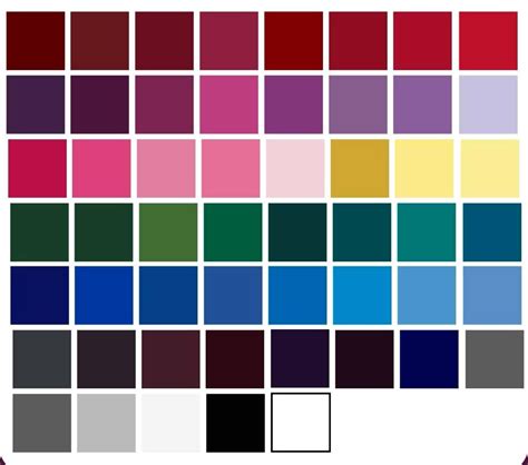 Navigating the Color Palette