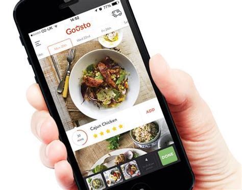 Navigating the Gousto App