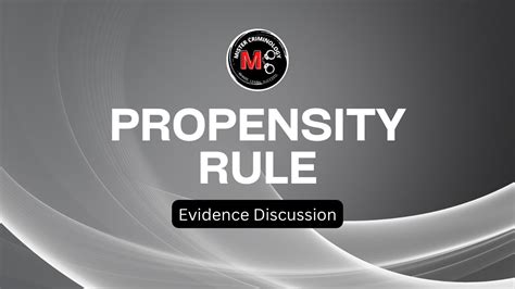 Navigating the Vicious Propensity Rule