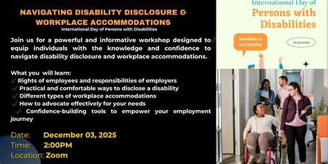 Navigating the Workplace: Disclosure and Protection