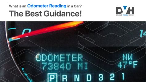 Navigating to the Odometer Reading Page