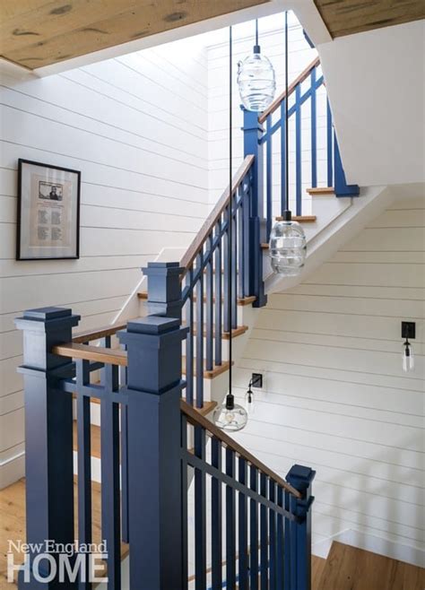 The Navy Stair Banister: A Perfect Addition To Your Home Decor