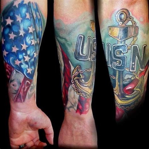 70 Navy Tattoos For Men USN Ink Design Ideas