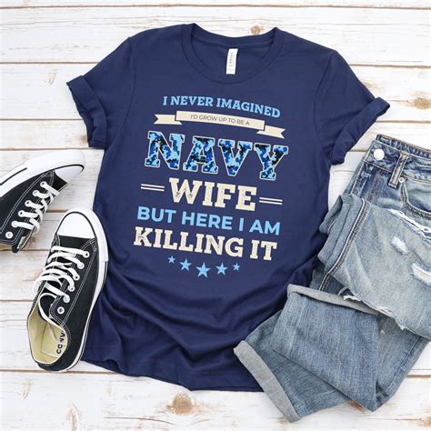 Get Your Navy Wife Shirt Now - Show Your Support!