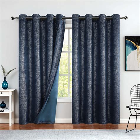Navy Blue Curtains