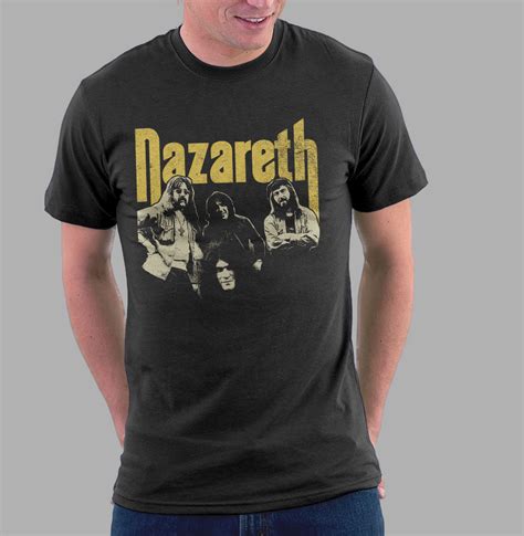 Get your hands on the coolest Nazareth T-shirts now!
