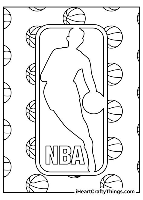 Nba Printable Coloring Pages