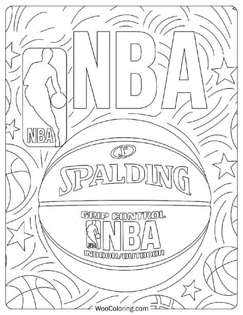 Nba Basketball Coloring Pages