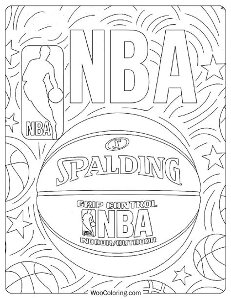 Nba Coloring Page