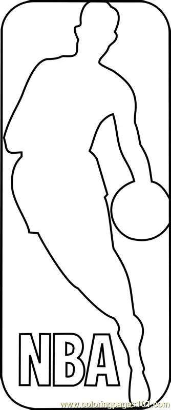 Nba Logo Coloring Pages