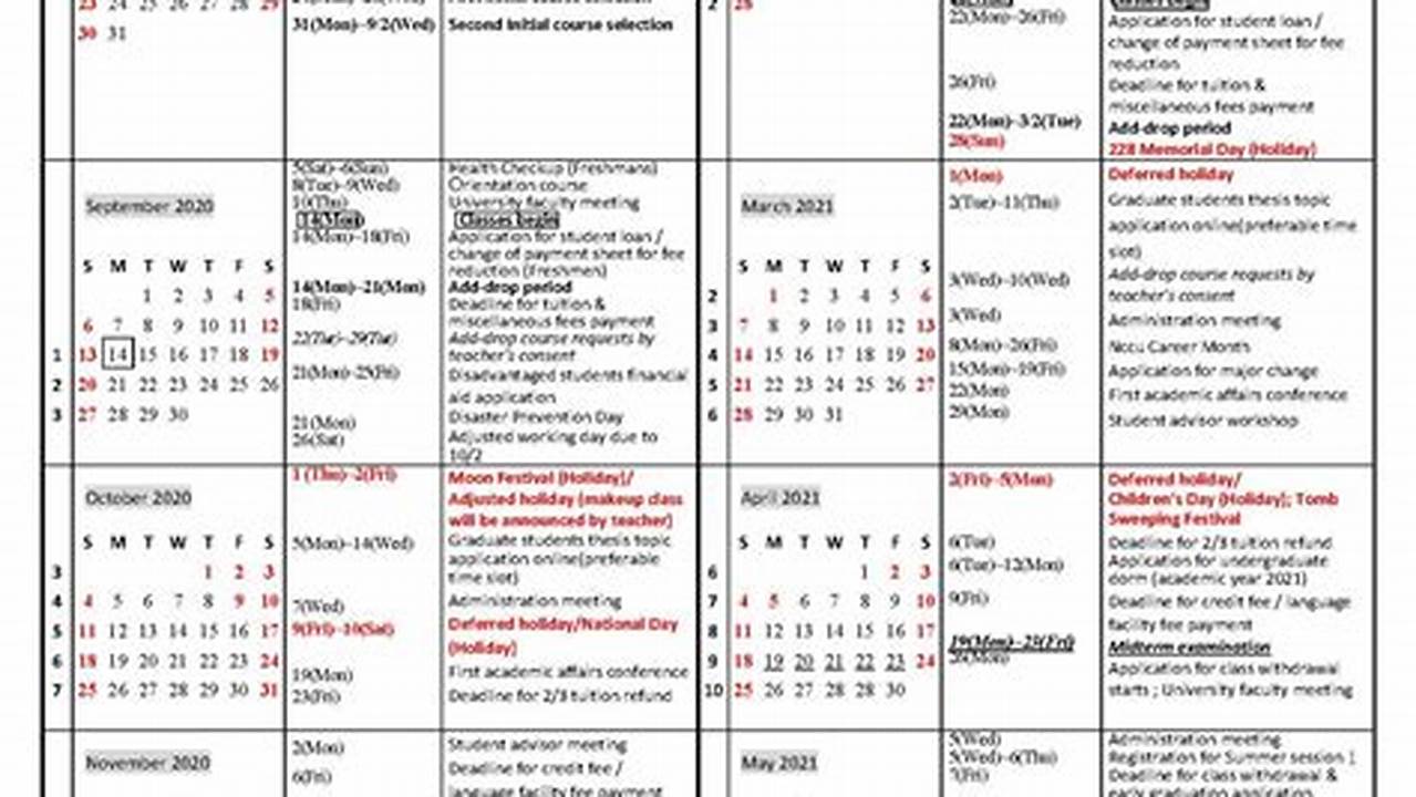 Nccu Class Schedule Spring 2024