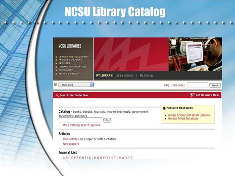 Ncsu Library Catalog