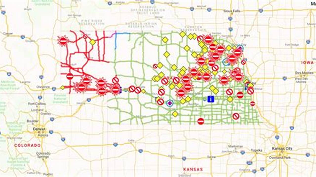 Nebraska Road Construction Map 2024
