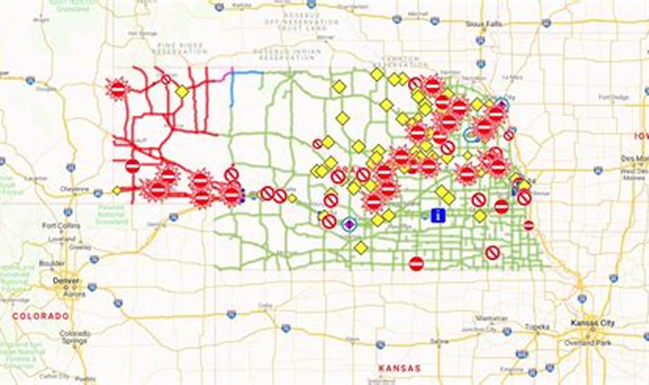 Nebraska Road Construction Map 2024