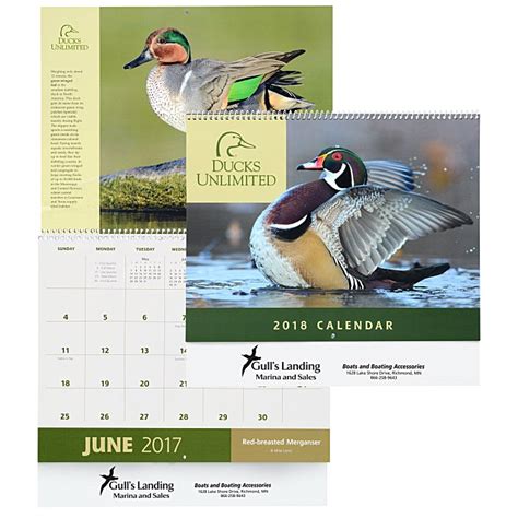 Nebraska Ducks Unlimited Calendar